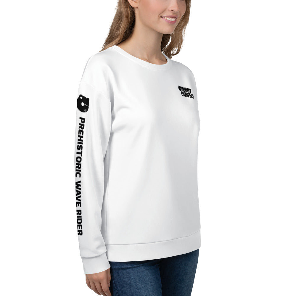 Sudadera unisex Prehistoric Wave Rider