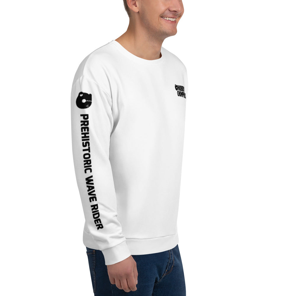 Sudadera unisex Prehistoric Wave Rider