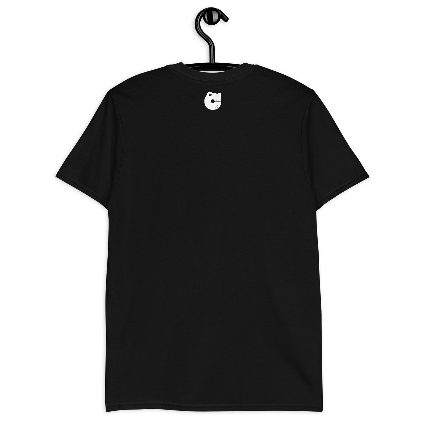 Camiseta unisex de manga corta Chubby Chompers (logotipo central)