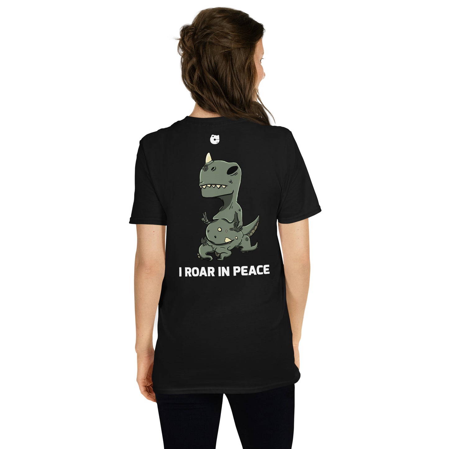 XENOSAURUS REX Camiseta unisex de manga corta Estampado trasero