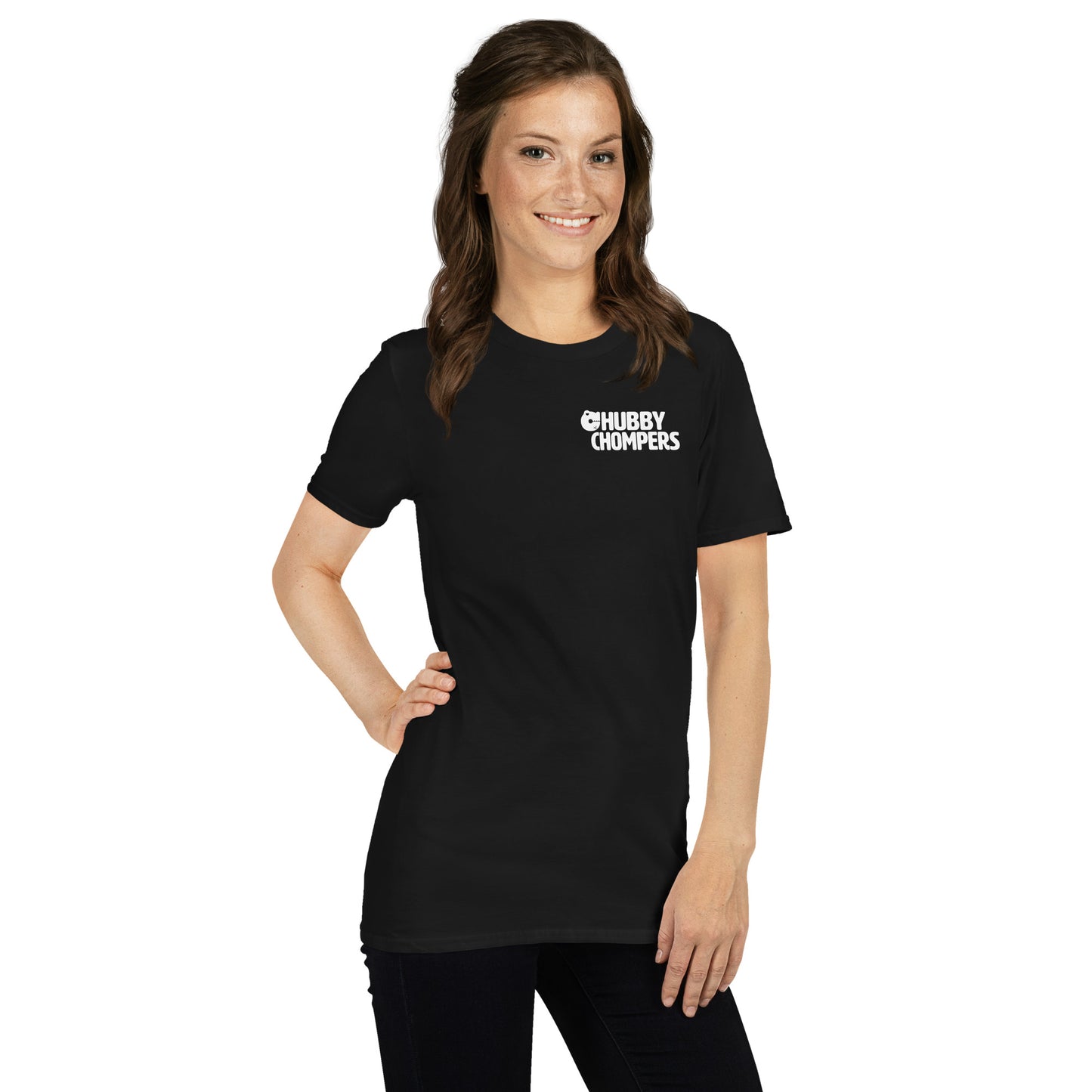 Burgerosaurus Prime Camiseta unisex de manga corta con estampado en la espalda