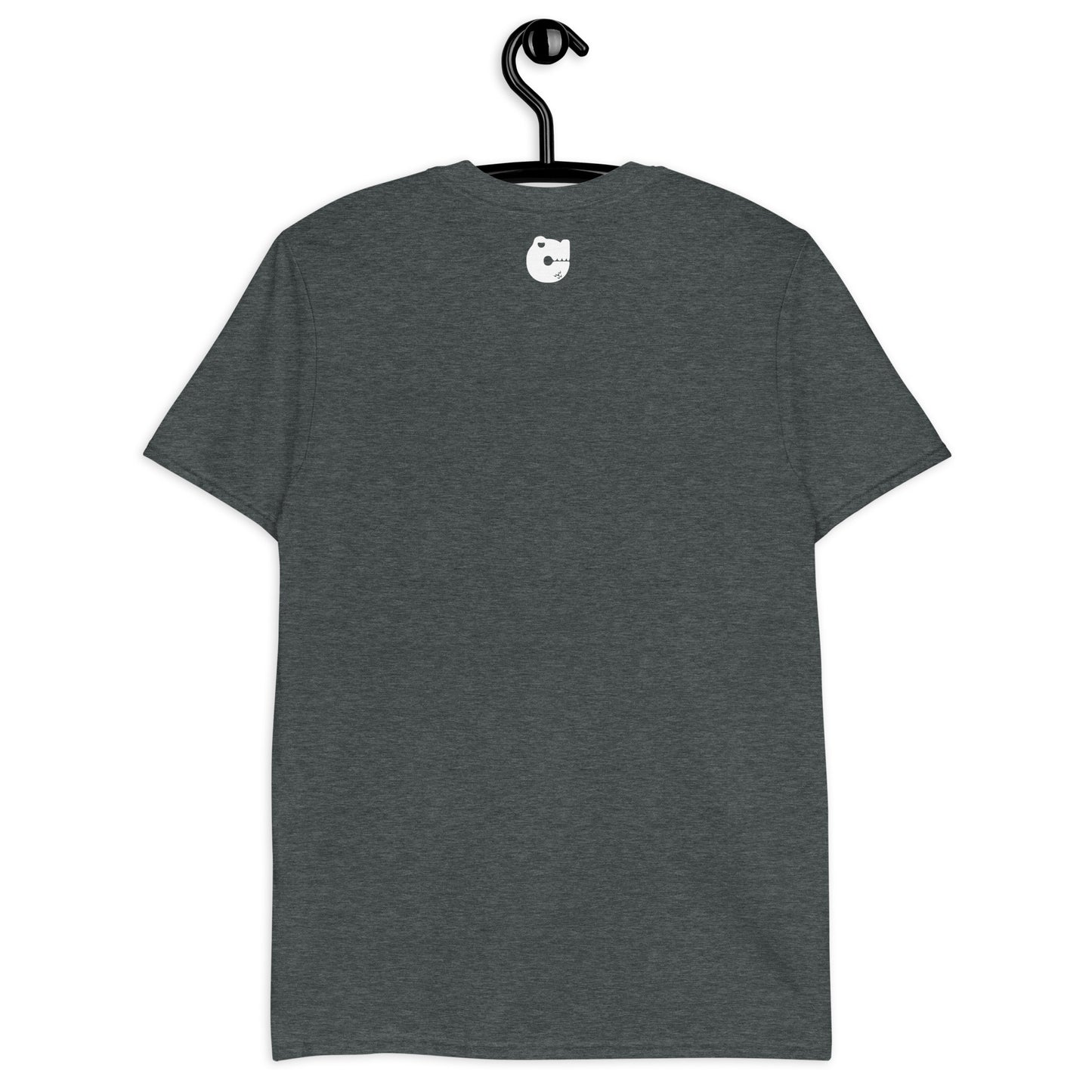 Camiseta unisex de manga corta Chubby Chompers (logotipo central)