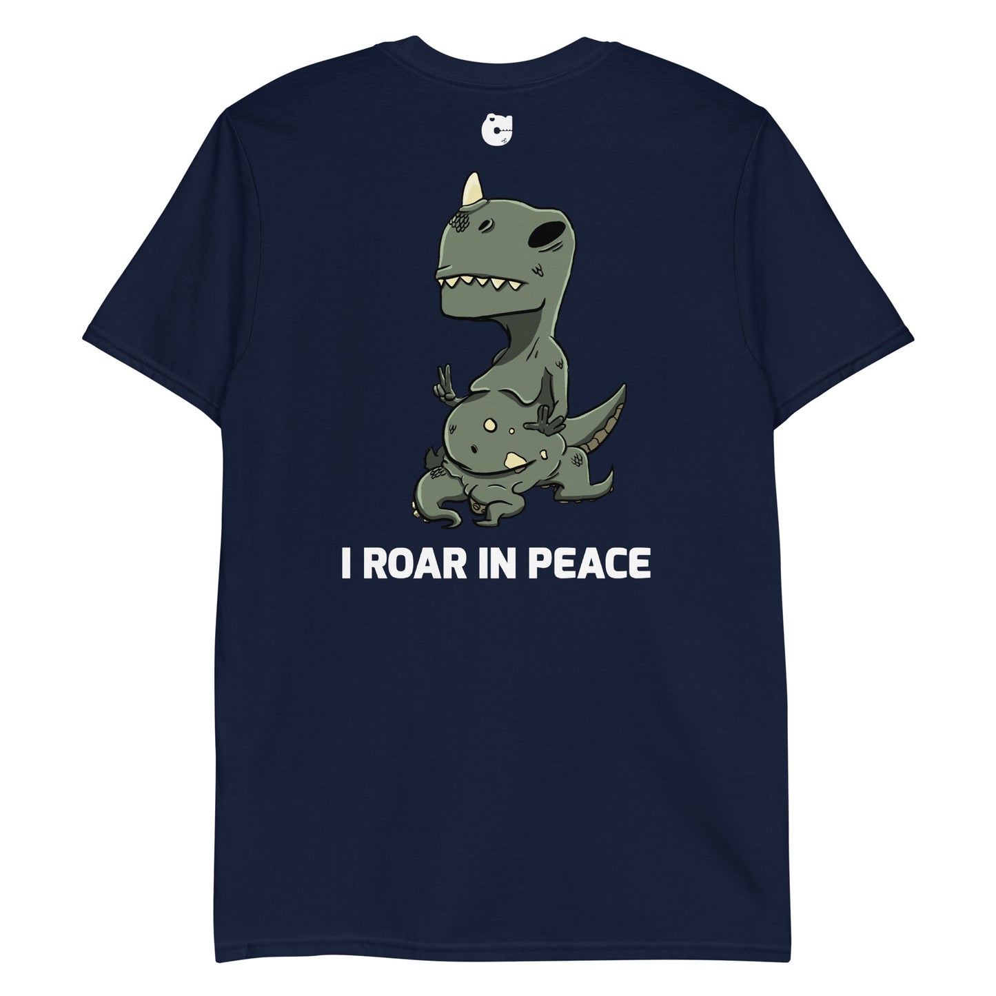 XENOSAURUS REX Camiseta unisex de manga corta Estampado trasero