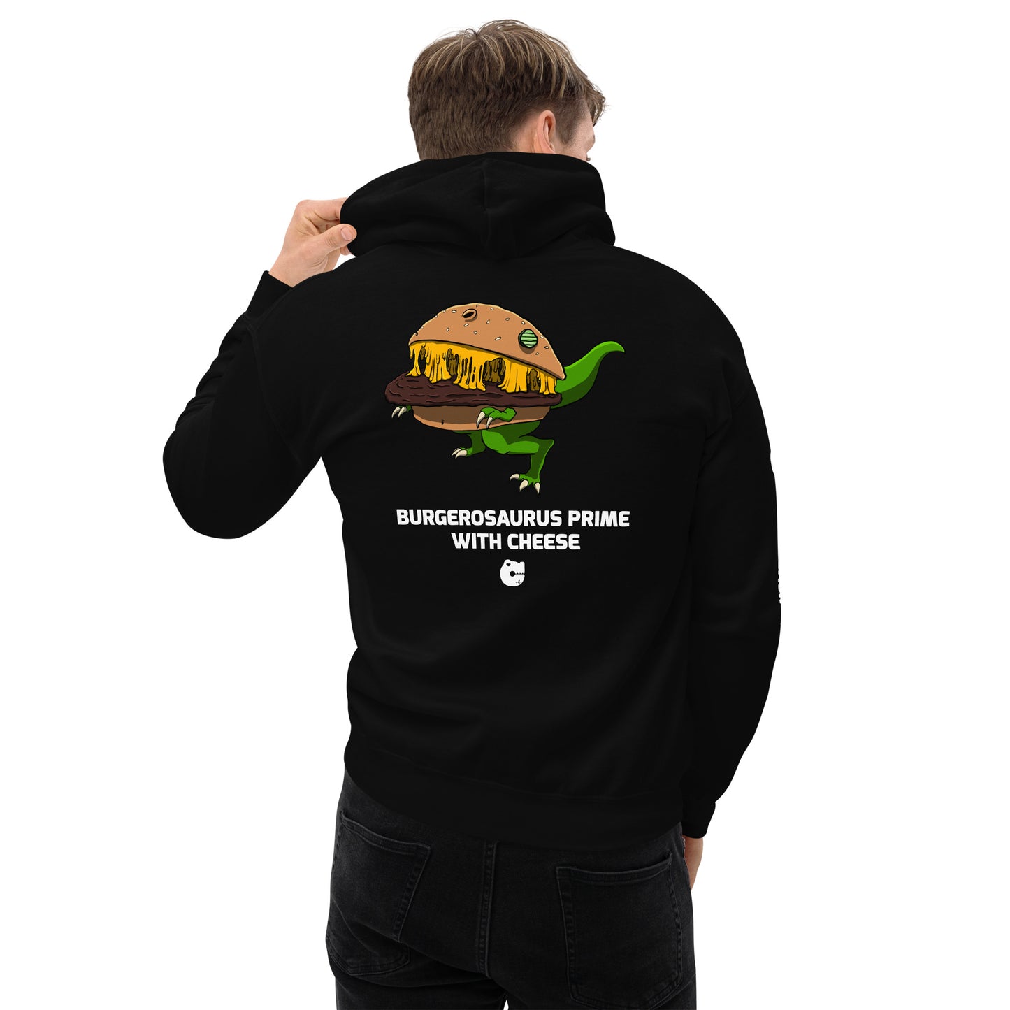 BURGEROSAURUS PRIME Sudadera con capucha unisex