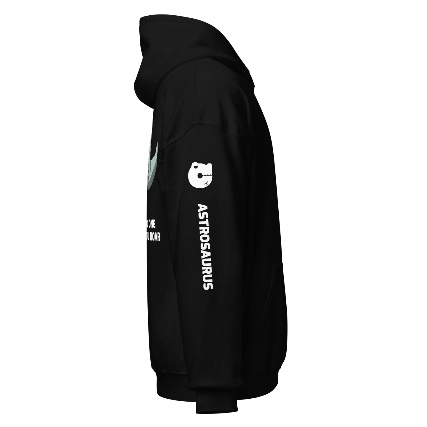 Sudadera con capucha unisex Astrosaurio