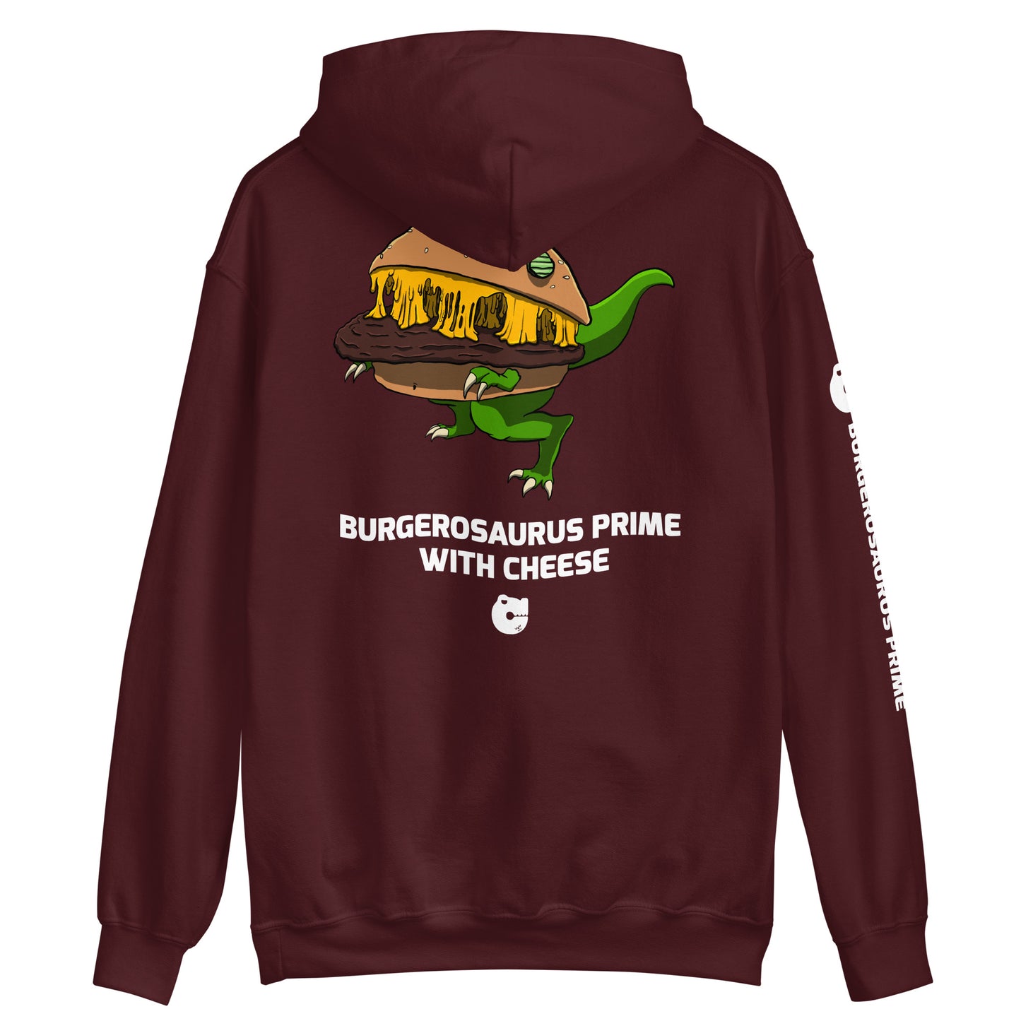 BURGEROSAURUS PRIME Sudadera con capucha unisex