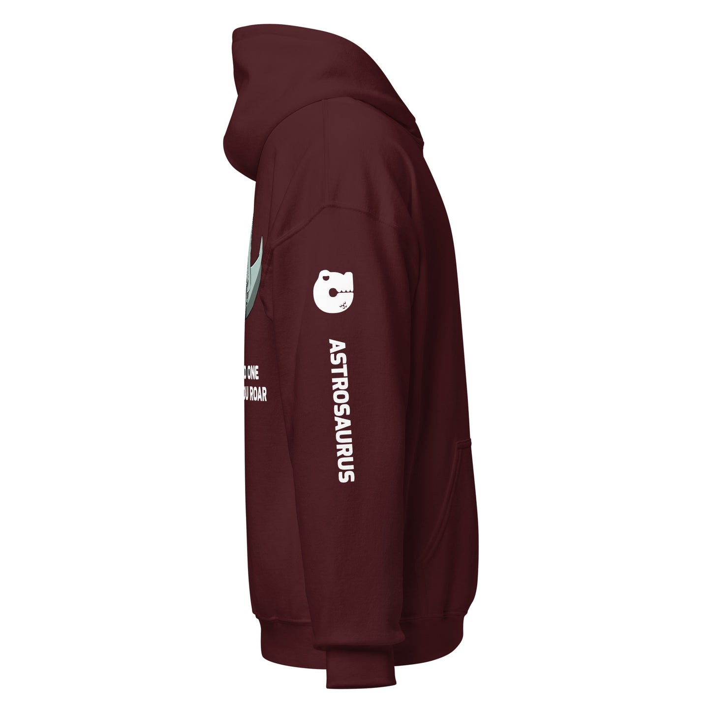 Sudadera con capucha unisex Astrosaurio
