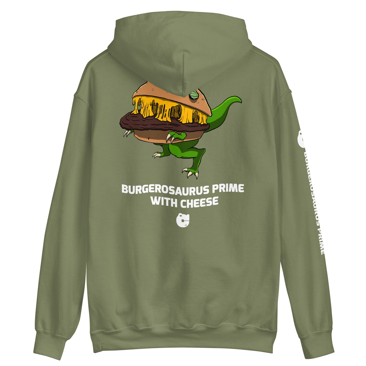 BURGEROSAURUS PRIME Sudadera con capucha unisex