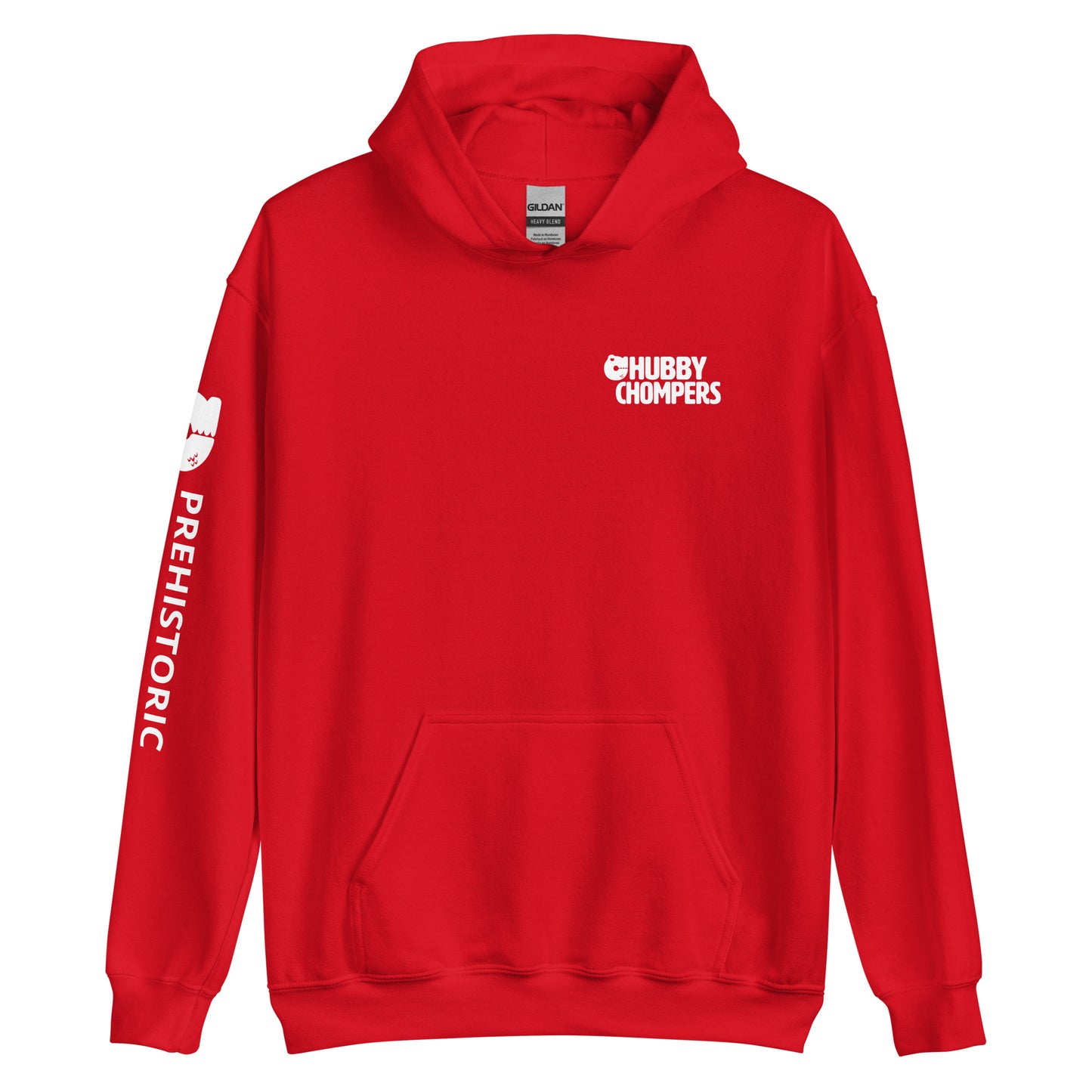 Sudadera con capucha unisex Jinete de olas prehistóricas