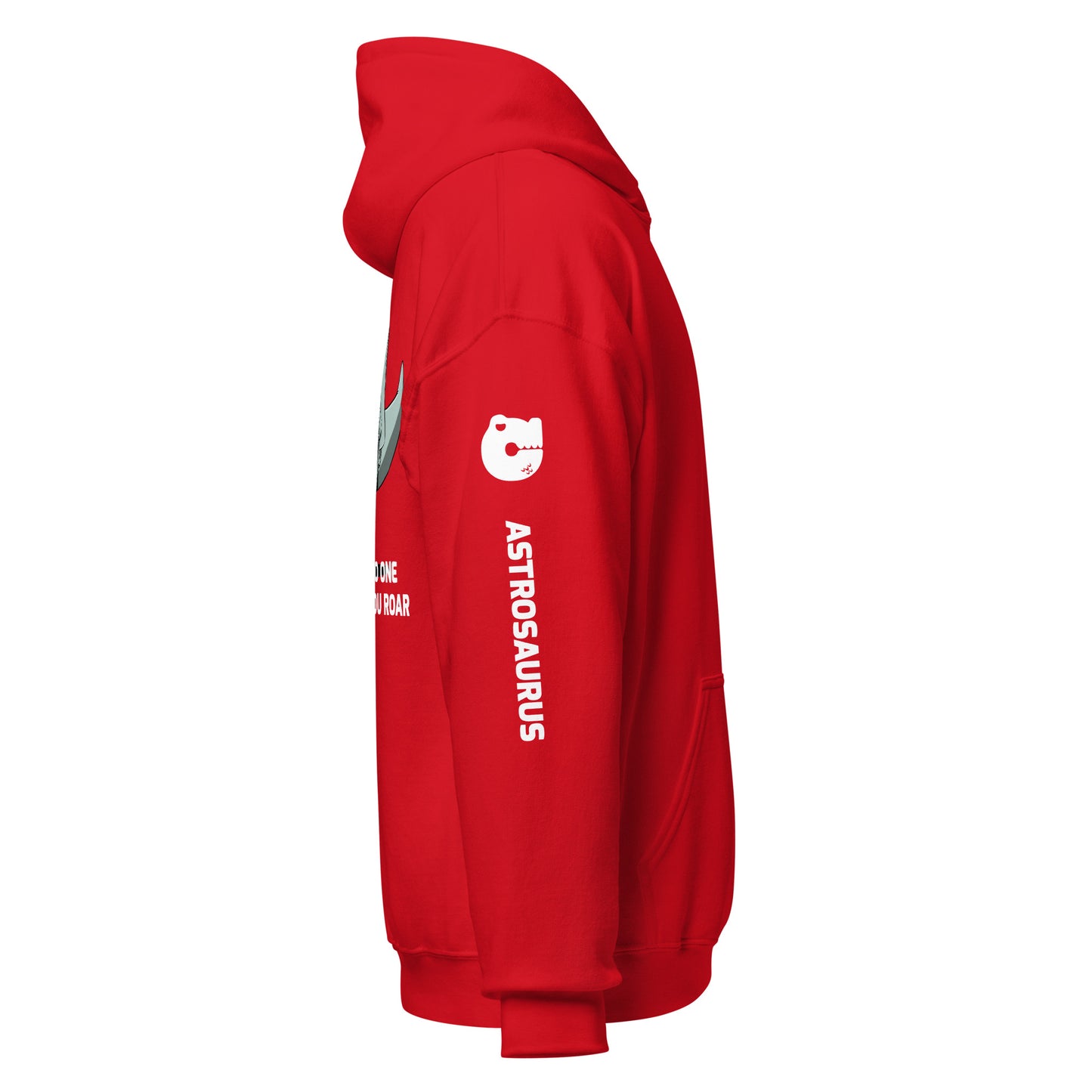 Sudadera con capucha unisex Astrosaurio
