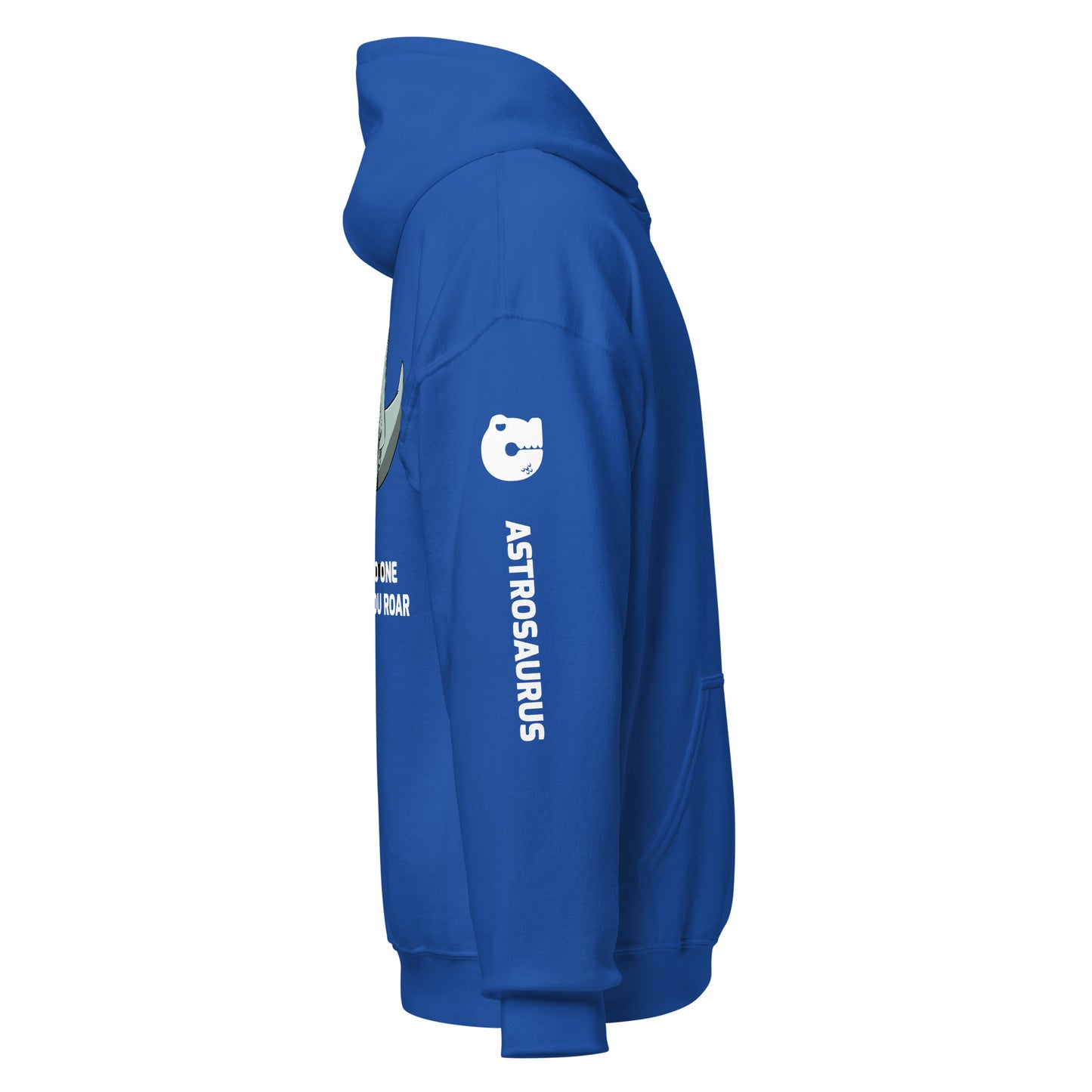 Sudadera con capucha unisex Astrosaurio