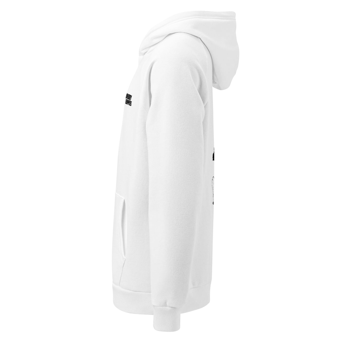 White Under Armour® Premium  Chomping Willy hoodie