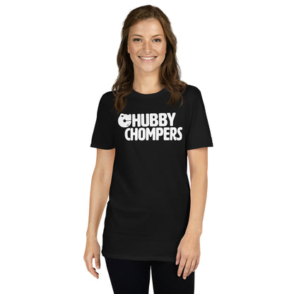 Chubby Chompers Short-Sleeve Unisex T-Shirt (center logo)