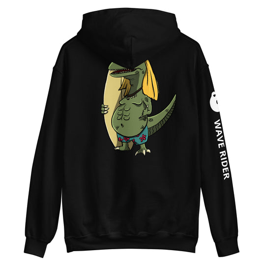 Prehistoric wave rider Unisex Hoodie