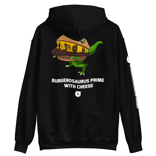 Burgerosaurus Prime Unisex Hoodie