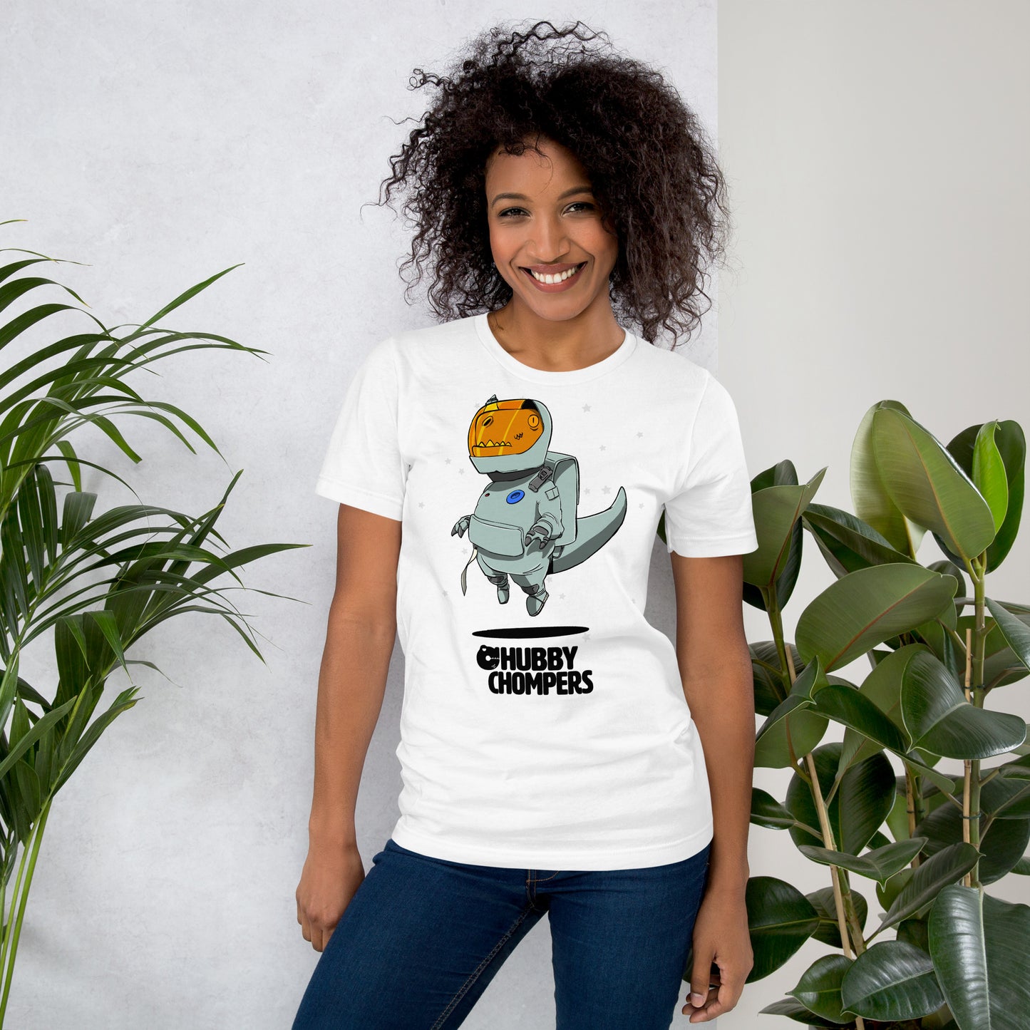 Astrosaurus Unisex t-shirt